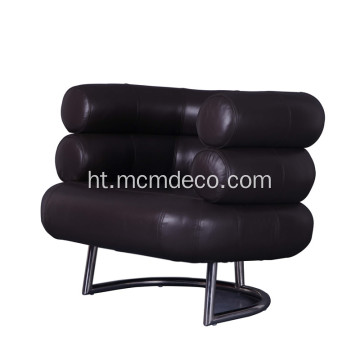 Replica Bibendum Leather Lounge Chair pa Eillen Grey